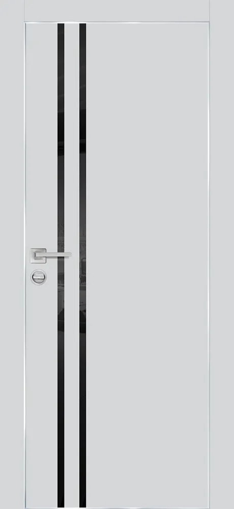 Фото Межкомнатная дверь PX-11  AL кромка с 4-х ст. Сапфир матовый